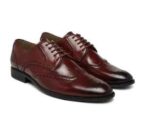 Ethik Winger Brown Wingtip Brogue Derby Shoes for Men | Premium Vegan Formal Shoes - Image 10