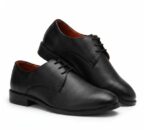 Ethik The Captain Tan Derby Shoes for Men | Premium Vegan Formal Office Shoes - Image 2