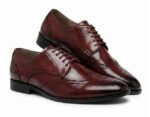 Ethik Winger Brown Wingtip Brogue Derby Shoes for Men | Premium Vegan Formal Shoes - Image 3