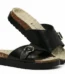 Willow Black Buckle Sandals