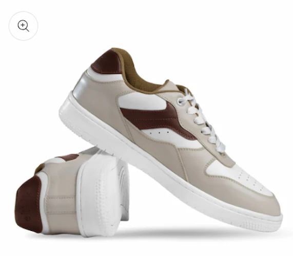 Tan Strap Sneakers