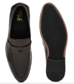 Ethik Simplicist Brown Penny Loafers – Premium Vegan Slip-On Formal Shoes - Image 4