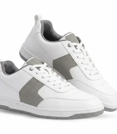 Grey Panel Sneakers