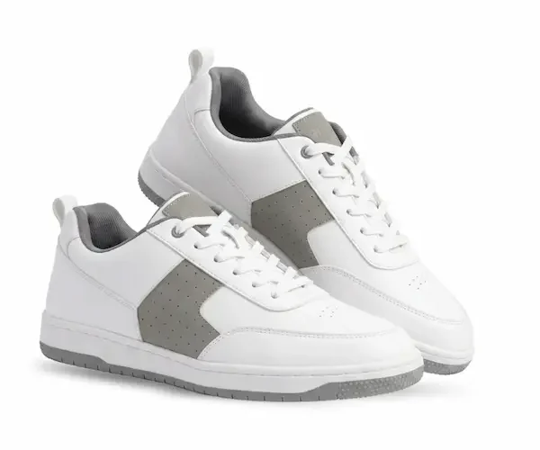 Grey Panel Sneakers