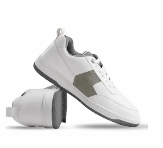 Grey Panel Sneakers