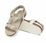 Ethik Flora Nest Multicolor Velcro Strap Sandals | Premium Vegan Women's Sandals - Image 2