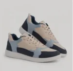Ice Blue Suede Sneakers