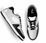 Black Grey Signature Sneakers
