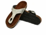 Forest Green Adjustable Strap Sandals