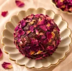 Rose Cashew Date Laddu