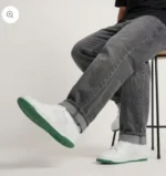 White Green Casual Sneakers