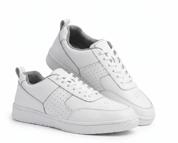 Grey Panel Sneakers