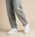Grey Panel Sneakers