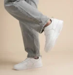 Grey Panel Sneakers