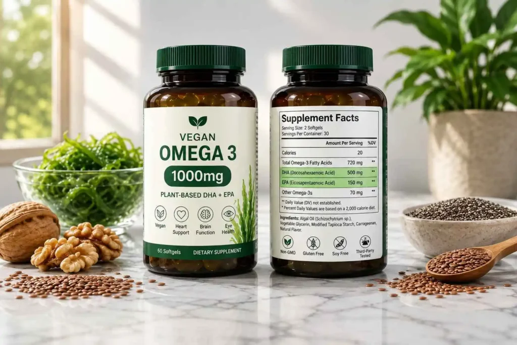 Vegan DHA supplements guide