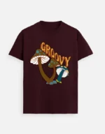 A playful Groovy Mushroom Graphic T-Shirt - Image 2