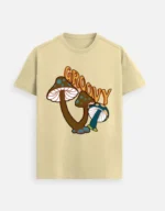 A playful Groovy Mushroom Graphic T-Shirt - Image 10
