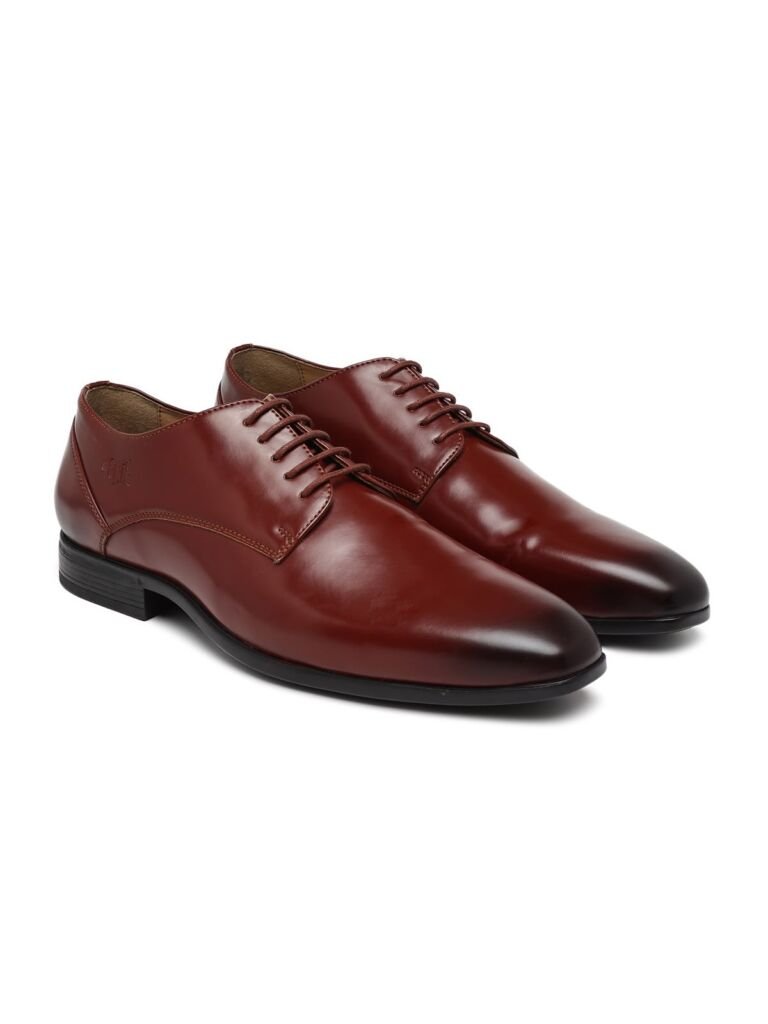 Tan Derby Shoes