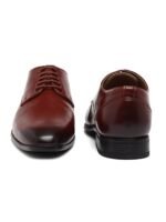 Ethik Amiable Tan Derby Shoes | Premium Vegan Formal Lace-Up Shoes for Men - Image 5