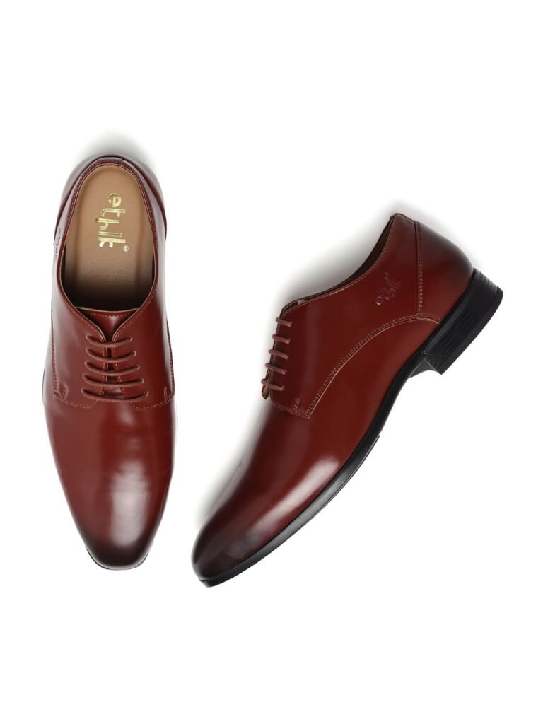 Tan Derby Shoes