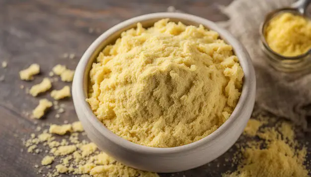 bowl of nutritional yeast