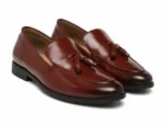 Tan Tassel Loafers