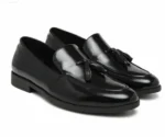 Black Tassel Loafers