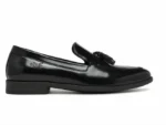 Black Tassel Loafers