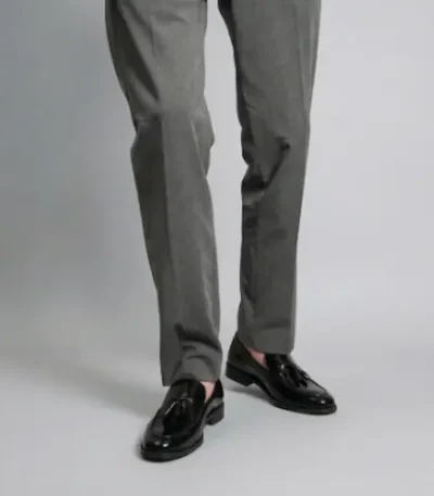 Black Tassel Loafers