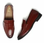 Tan Penny Loafers
