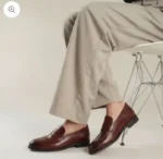 Tan Penny Loafers