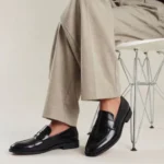 Black Penny Loafers