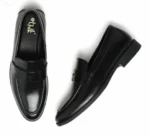 Black Penny Loafers