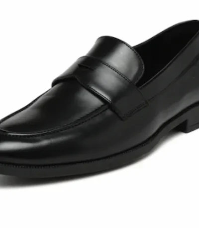 Black Penny Loafers
