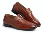 Tan Horsebit Loafers