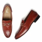 Tan Horsebit Loafers
