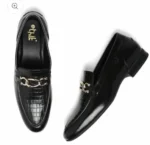 Brown Horsebit Loafers