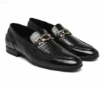 Brown Horsebit Loafers