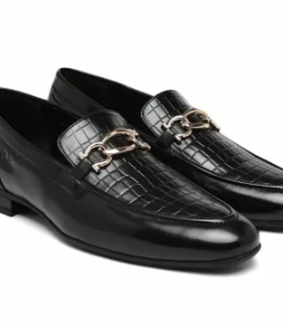 Brown Horsebit Loafers